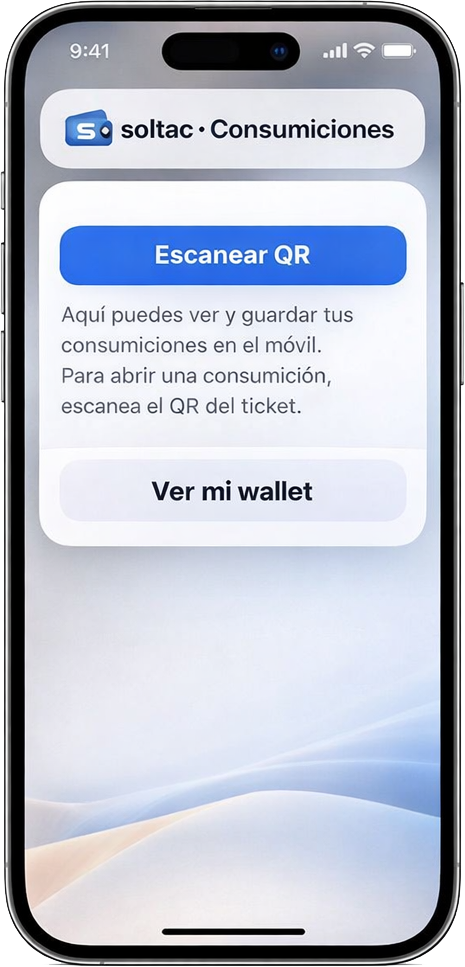 soltac WALLET app